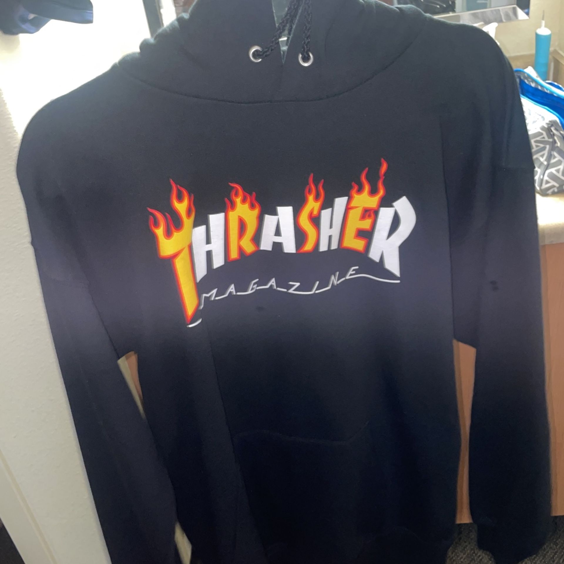 Thrasher Hoodie Adult Medium