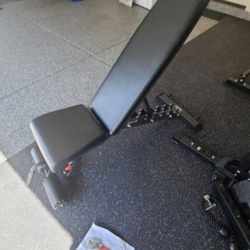 Heavy Duty Adjustable Commercial Grade Weight Bench 1000lb Flat Incline Decline Military Brand New