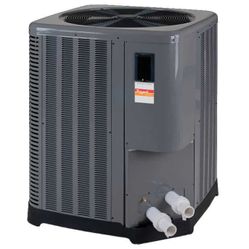 Powerful Pool Heater Heat Pump - Raypack  Heat Pump Model 8450 with 140K BTU | Titanium Heat Exchanger | Digital Controls 

