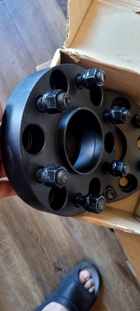 1.25" Pair Wheels Spacers 6x5.5 14x1.2