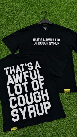 Awful lot of cough syrup shirt 1.1 black