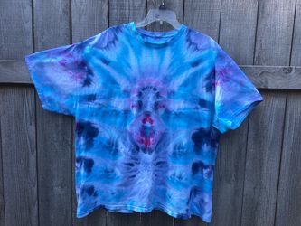 Tie dyed T-shirt, original design, size 2X