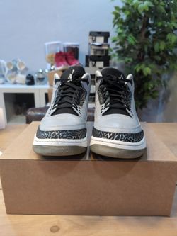 Size 12 - Jordan 3 Retro Wolf Grey