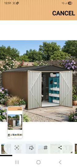 8x12 garden shed