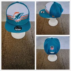 MIAMI DOLPHINS NFL FOOTBALL 🏈 SNAPBACK HAT. 