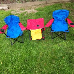 Kids Portable Chair Set 