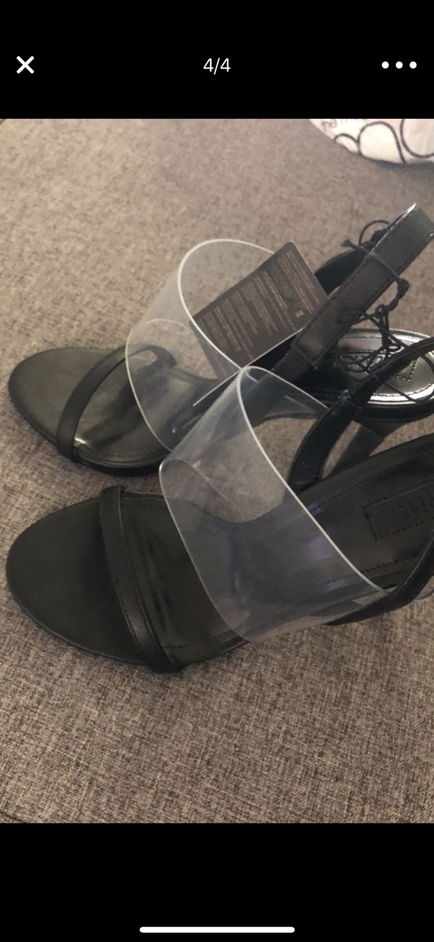 Black heels