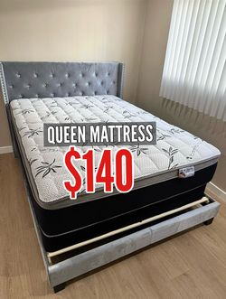 New queen mattress only $140