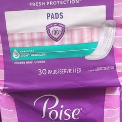 Poise Pads 2 Boxs