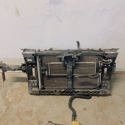 Jeep radiator, condenser & fan