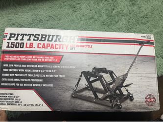 1500 lb Motorcycle / ATV Lift – Brand New