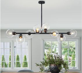 Modern liner chandalier