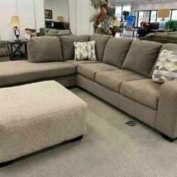Dalhart Charcoal LAF Sectional /couch 