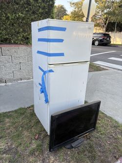 Fridge And TV 