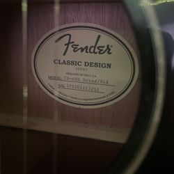Fender Acoustic Guitar