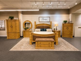 Powell 7 Piece Vintage King Bedroom Set