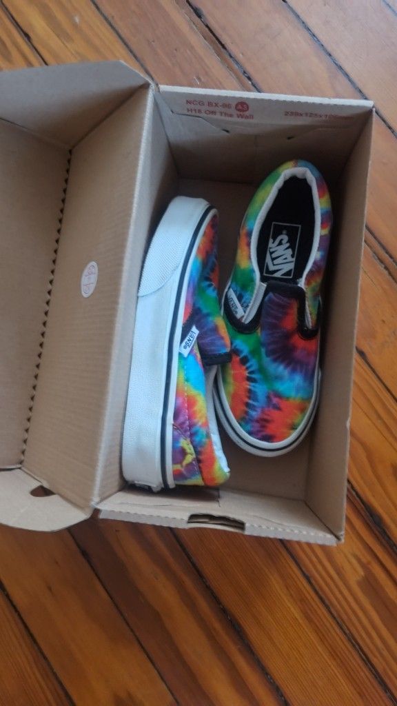 Kids 11 Tye Die Vans