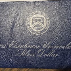 1972 S Ike Silver dollar