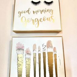 Makeup Wall Art