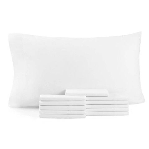 BRAND NEW Host & Home T-200 Thread Count Pillow Case, 16-Pack