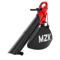 MZK 3 in 1 Electric Leaf Blower Corded, Leaf Vacuum and Leaf Mulcher, 460 CFM, 167 MPH Airflow, Corded Blowers with 40L Leaf Collection Bag for Yard, 