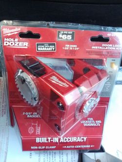 Door hole saw new 35