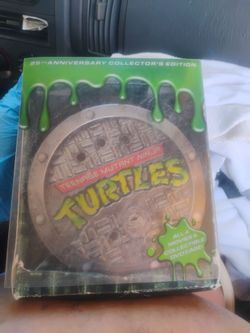 Teenage mutant ninja turtles 25th Anniversary Collections Addison 4 Disk DVD Movies