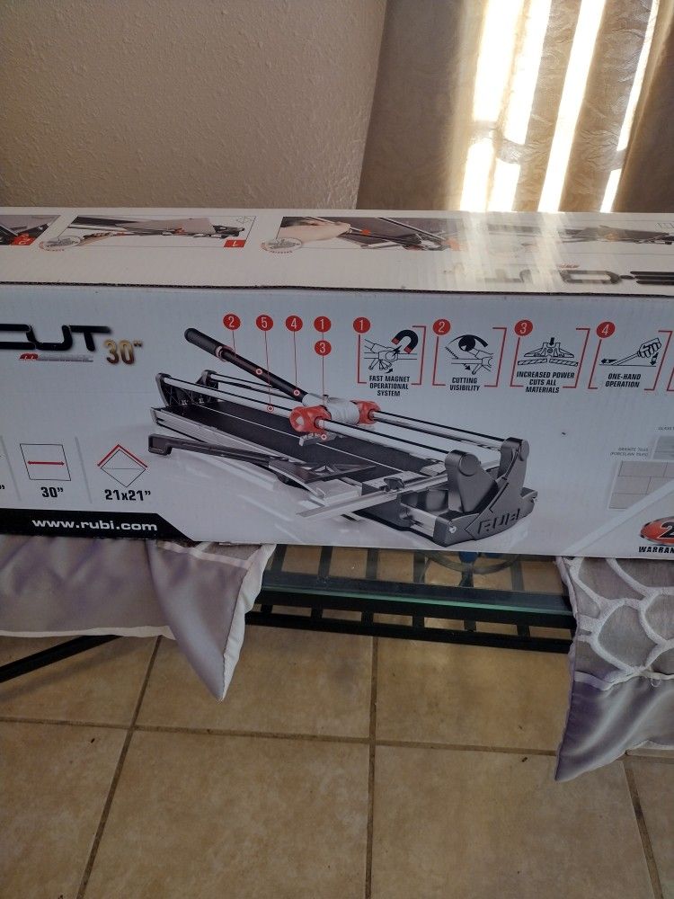 30 Inch Prime Cut Tile Cutter By Rubi