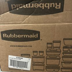 52 Peice Rubbermaid Container Set