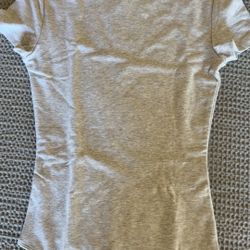 XS Light Grey Abercrombie Women’s Body Suit 