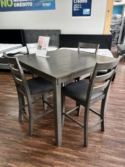 Bar Height 5 Pc Dining Set