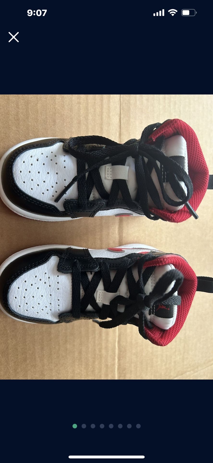 Nike Air Jordan 1 Size 8c - $30