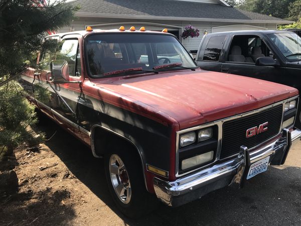 1991 Chevrolet R3500 1 Ton 2 Wheel Drive 3 3 For Sale In Marysville 
