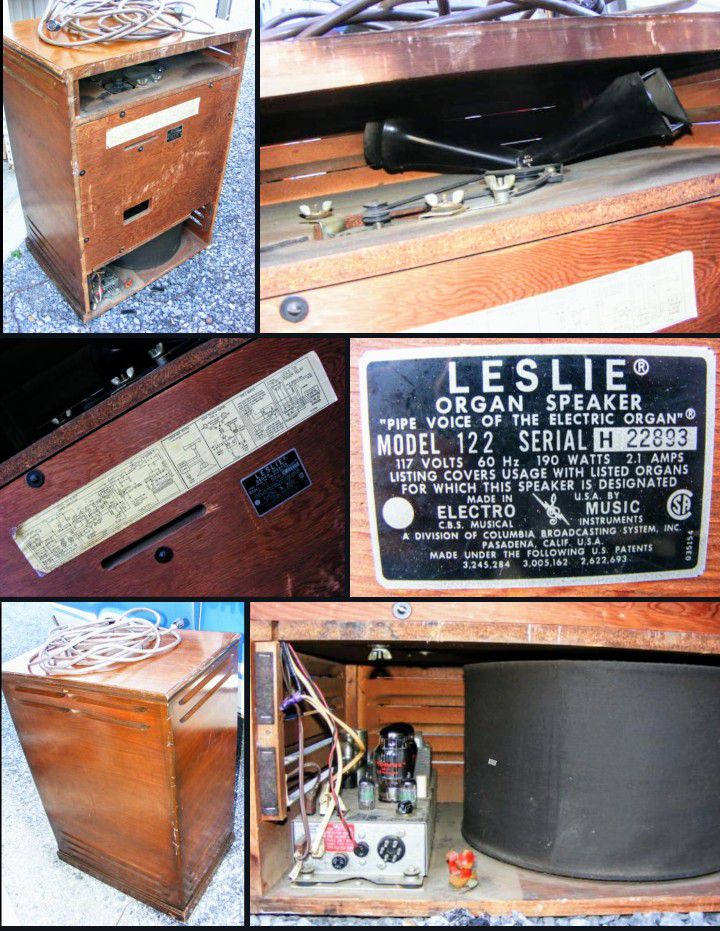 Leslie Model 122 Organ Speaker In Woodstock Virginia 