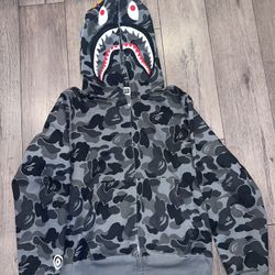 Bape Full Zip Shark Hoodie