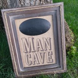 Rustic MAN CAVE Wooden SIGN