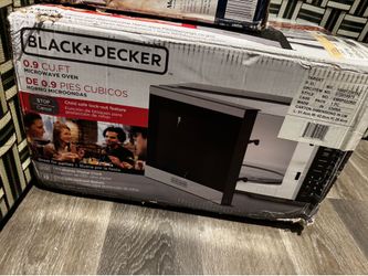 Black and decker microwave 0.9cu