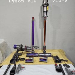 dyson v10 cordless cyclone animal stick vacuum cleaner with wallmount 60 minutes runtime V10-8