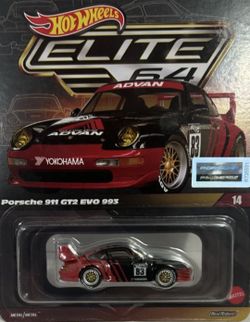 Hot Wheels Elite 64 Porsche 911 GT2 EVO 993