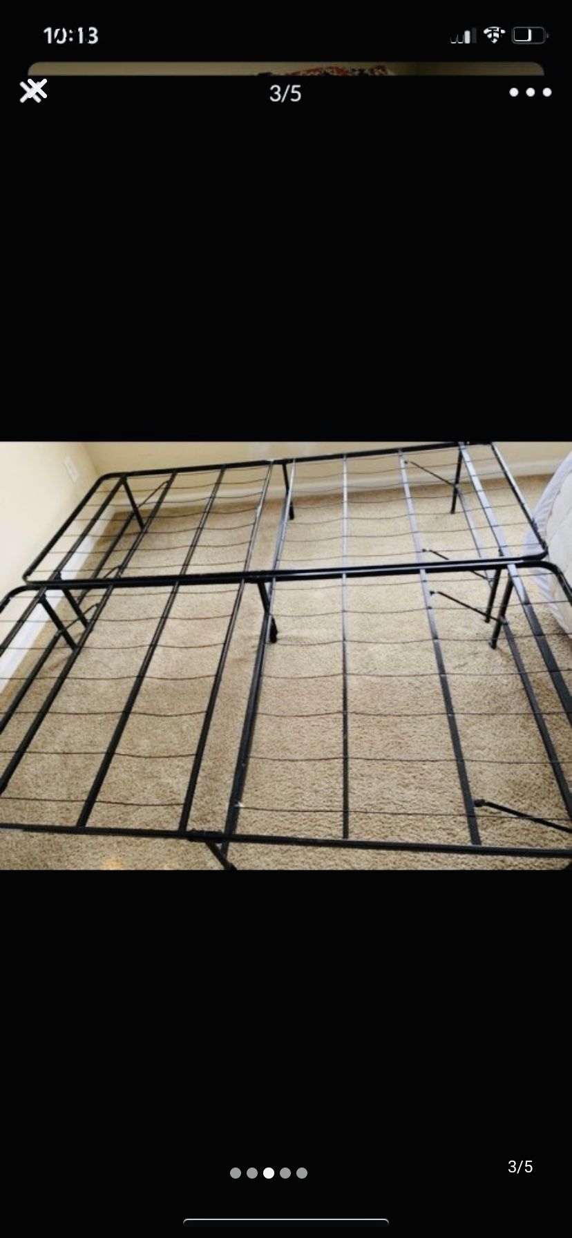 King size bed frame