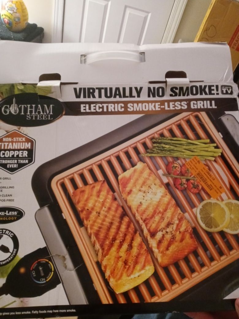 Gotham steel electric smokeless grill