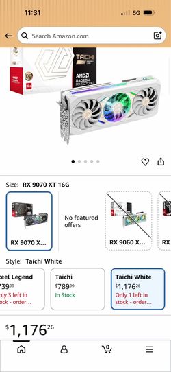 RX 9070 XT Taichi White