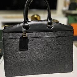Louis vuitton Epi Black Riviera