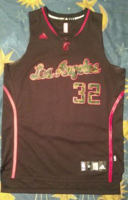 Blake Griffin Basketball Jersey. All stitched Camo lettering
