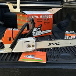 Brand New ! Never Used Stihl 036 PRO Chain Saw ! 