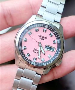 Seiko x Rowing Blazers - Pink Dial - SRPJ67 - Full Set - FIXED PRICE
