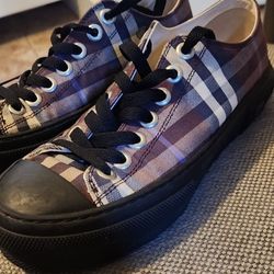 Burberry Vintage Check Canvas Sneaker