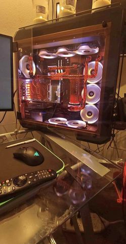 Water Cooled Custom  Built Gaming Pc 