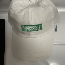 Hat IMPOSSIBLE Burger White And Impossible Black Tote Bag