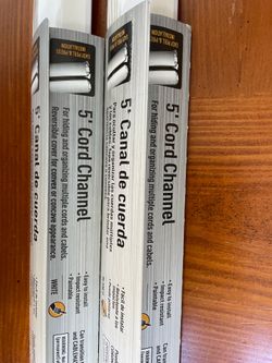 Set of 2 - 5’ Cord Channels (NEW)